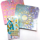 Dina Wakley Media 6" X 9" Stencil Pointy Doily