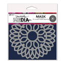 Dina Wakley Media 6" X 9" Stencil Pointy Doily