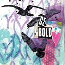 Dina Wakley Media 6" X 9" Stencil Pointy Fence