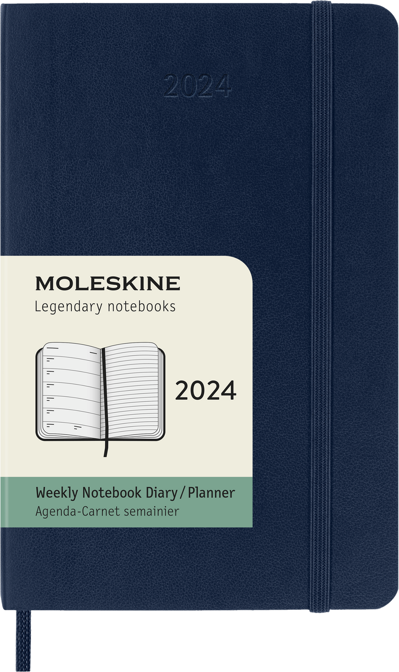 Moleskine Diary 12 Month Weekly + Notes SC Pocket
