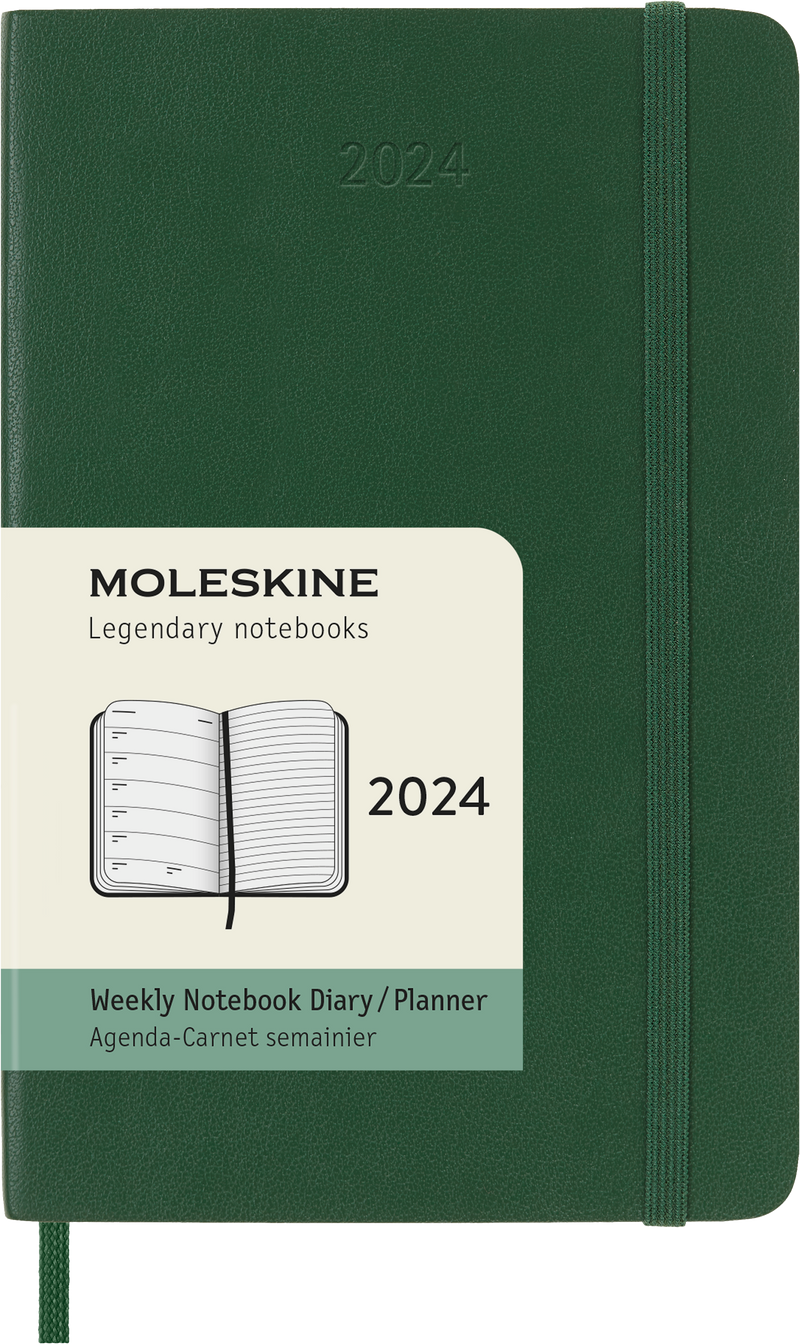 Moleskine Diary 12 Month Weekly + Notes SC Pocket