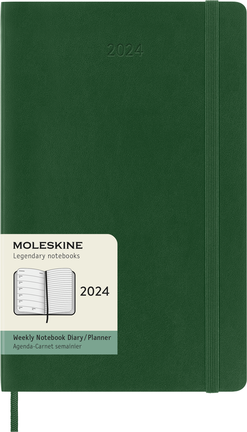 Moleskine Diary 12 Month Weekly + Notes SC Large