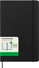 Moleskine Diary Undated Weekly + Notes HC Large Black