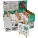 Mont Marte Mini Display Easel with Canvas 8X10CM Box of 36 