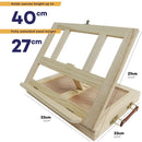 Mont Marte Pine Table Easel with Drawer 