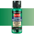 Decoart Sosoft Fabric Paints 59ml#Colour_METALLIC EMERALD