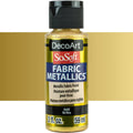 Decoart Sosoft Fabric Paints 59ml#Colour_METALLIC GOLD