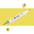 Mont Marte Alcohol Ink Dual Tip Art Markers#Colour_LEMON YELLOW