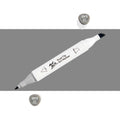 Mont Marte Alcohol Ink Dual Tip Art Markers#Colour_MID GREY