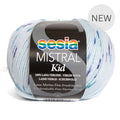 Sesia Mistral Baby Yarn 4ply#Colour_BABY BLUE WITH COOL DOTS (4700) - NEW