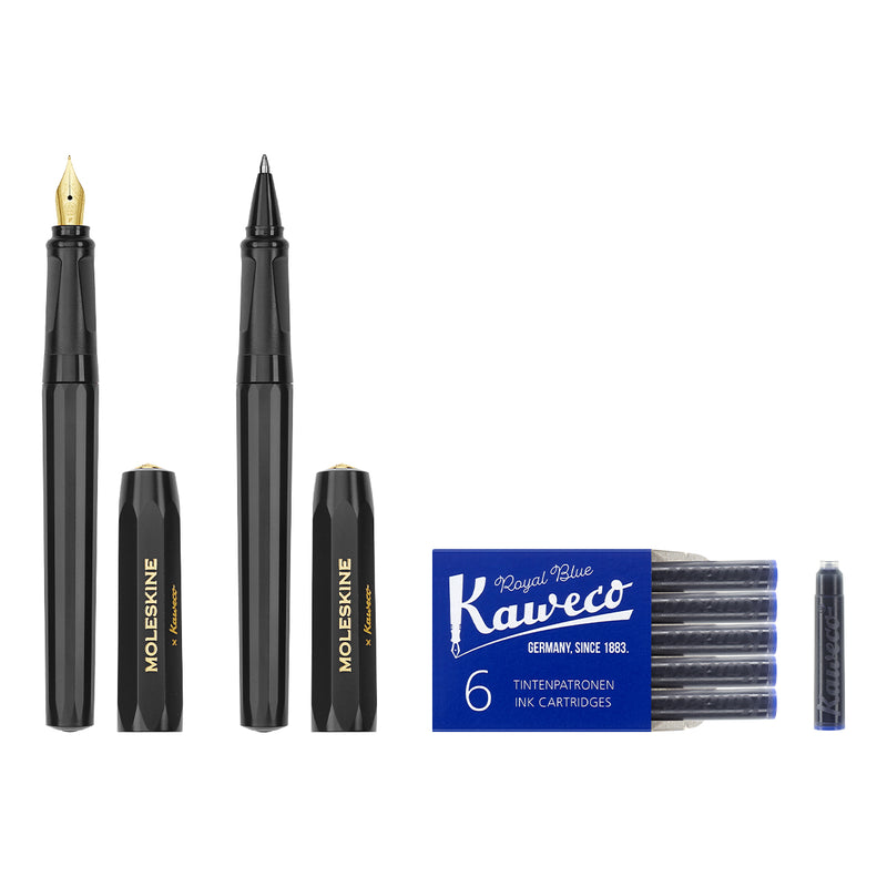 Moleskine Kaweco Ballpoint + Fountain Pen Set