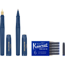 Moleskine Kaweco Ballpoint + Fountain Pen Set Blue