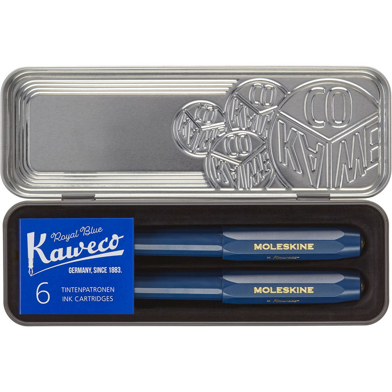 Moleskine Kaweco Ballpoint + Fountain Pen Set