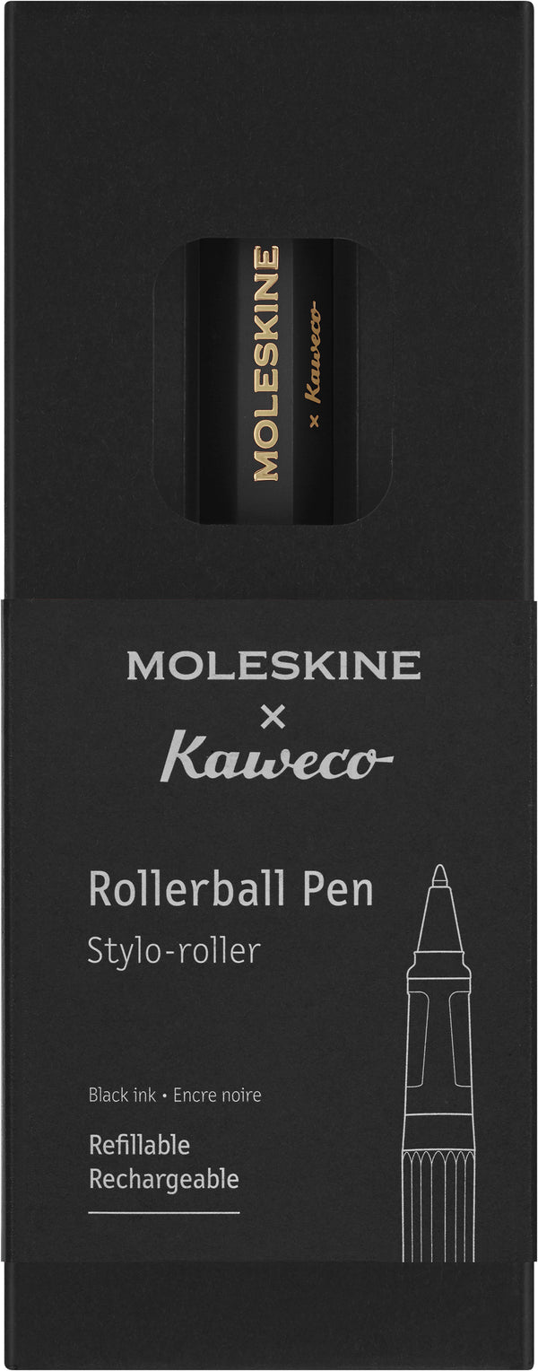 Moleskine Kaweco 0.7mm Rollerball Pen#Colour_BLACK