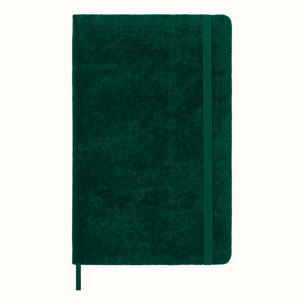 Moleskine Limited Collection Velvet Green Large Ruled Notebook