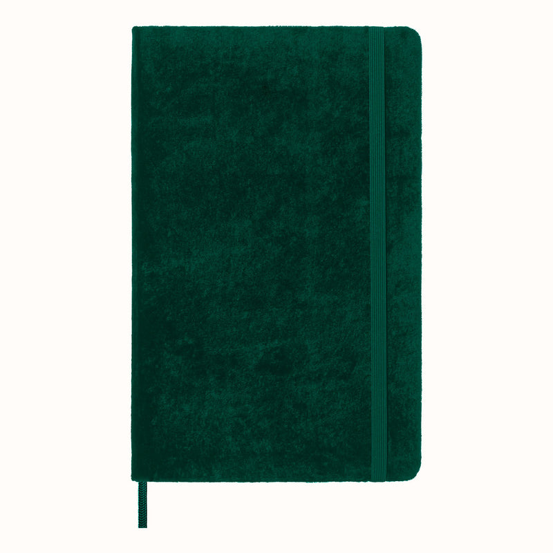 Moleskine Limited Collection Velvet Green Large Ruled Notebook