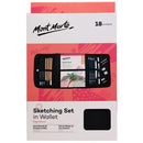 Mont Marte Sketching 18 Piece Set in Soft Case