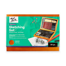 Mont Marte 20 Piece Sketching Set in Wooden Box