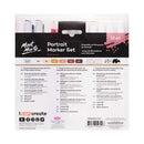 Mont Marte Portrait Alcohol Marker 12 Piece Set
