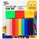 Mont Marte Kids Modelling Clay Set with Moulds 21 Piece Kit