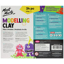 Mont Marte Kids Modelling Clay 24 Piece Set