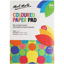 Mont Marte 70GSM Coloured Paper A4 120 Sheet Pad