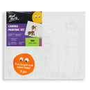 Mont Marte Kids 25 X 30CM Canvas Painting Set Dog