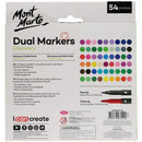 Mont Marte Dual Tip Markers Set of 54