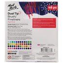 Mont Marte Dual Tip Tri Grip Brush/Fineliners 48 Piece Set 