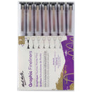 Mont Marte Graphic Fineliners 7 Piece Set