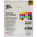 Mont Marte Dual Tip Alcohol Art Markers Set of 24