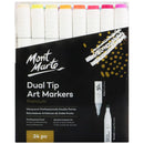 Mont Marte Dual Tip Alcohol Art Markers Set of 24