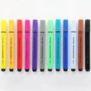 Mont Marte Watercolour Markers Tri Grip 12 Piece Set in Case