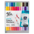 Mont Marte Dual Tip Fabric Markers 24 Piece Set