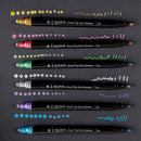 Mont Marte Metallic Dot Markers Dual Tip 6 Piece Set
