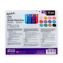 Mont Marte flexi Tip Acrylic Paint Pens 12 Piece Set