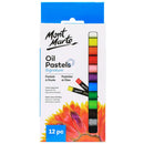 Mont Marte Oil Pastels 12 Piece Set