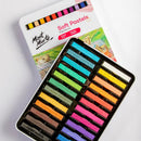 Mont Marte Soft Pastels 24 Piece Set in Tin Box