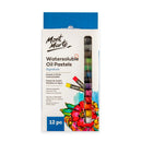 Mont Marte Watersoluble Oil Pastels 12 Piece Set