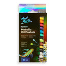 Mont Marte Metallic Oil Pastels 12 Piece Set