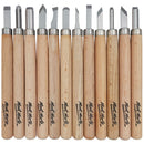 Mont Marte Wood Carving 12 Piece Set
