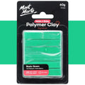 Mont Marte Make n Bake Polymer Clay 60G#Colour_BASIC GREEN