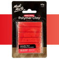 Mont Marte Make n Bake Polymer Clay 60G#Colour_METALLIC RED