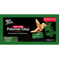 Mont Marte Make n Bake Polymer Clay 400G#Colour_BASIC GREEN