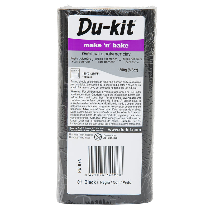 Du Kit Artist Polymer Modelling Clay 250G Blocks