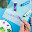 Mont Marte Artist Taklon Dagger Acrylic Brushes