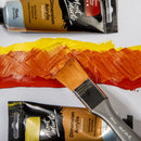 Mont Marte Artist Taklon Flat Wide Acrylic Brushes