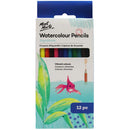 Mont Marte Watercolour Pencils 12 Piece Set