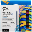 Mont Marte Ultra-Soft Watercolour Pencils 18 Piece Set