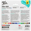 Mont Marte Ultra-Soft Colour Pencils 18 Piece Set